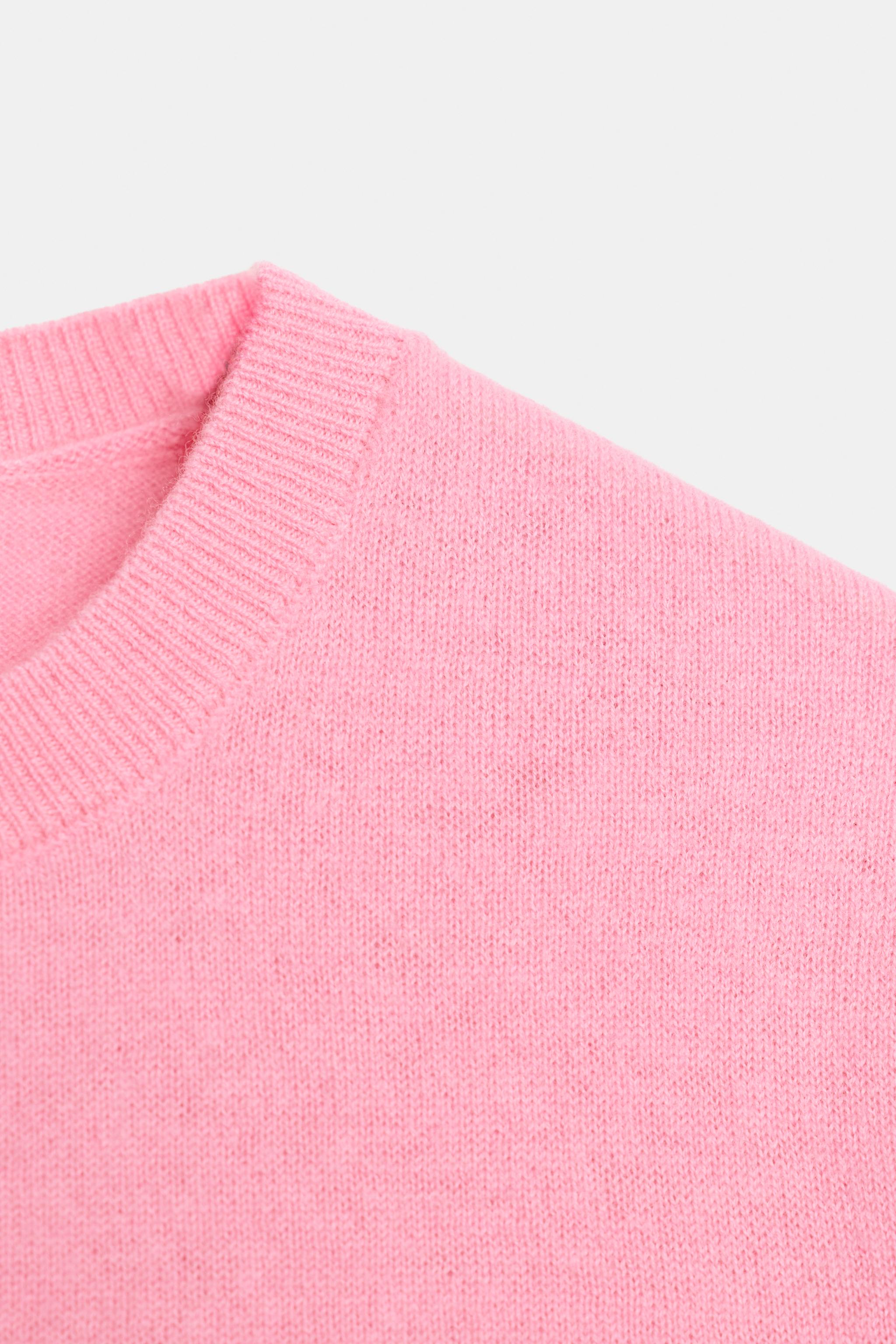 100% WOOL SHORT SLEEVE JUMPER